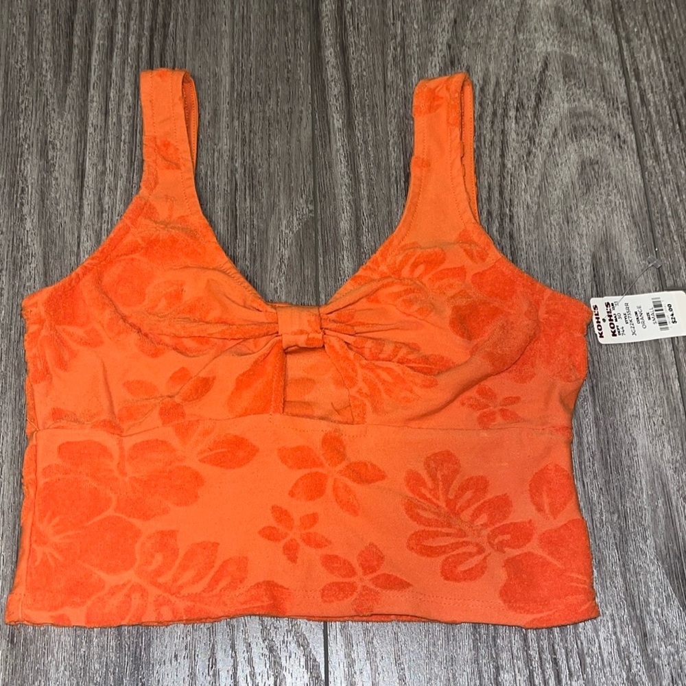 Orange Tank Top